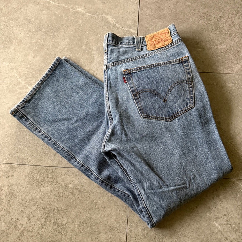 Vintage Y2K Levi's 501 Button Fly Straight Leg Jeans